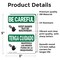 Signmission Safety Culture Sign, 3.5 in Width, Vinyl Decal, Rectangle, Bilingual OS-2PACK-BC-D-35-L-10031 - alternate 5
